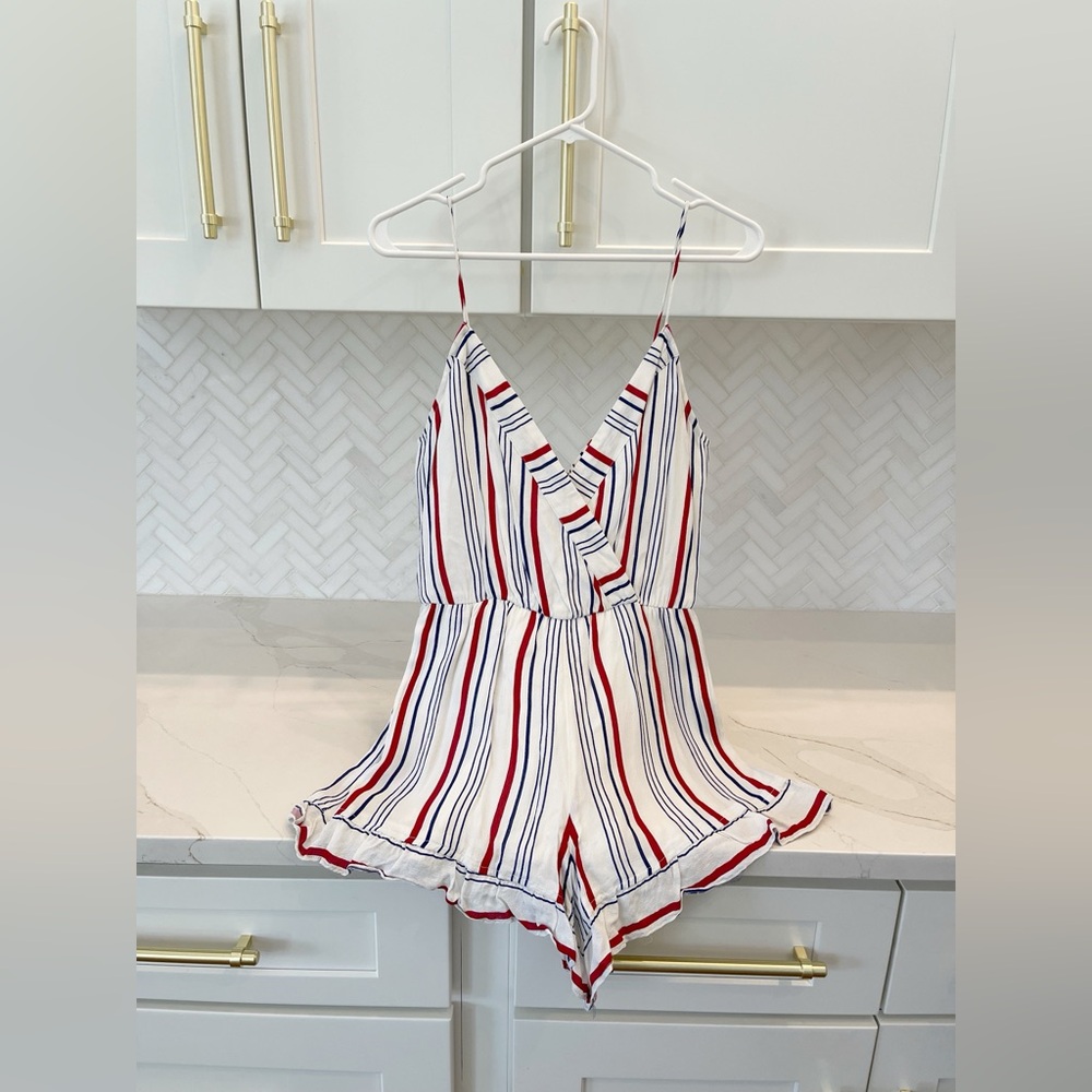 Tularosa Striped Romper